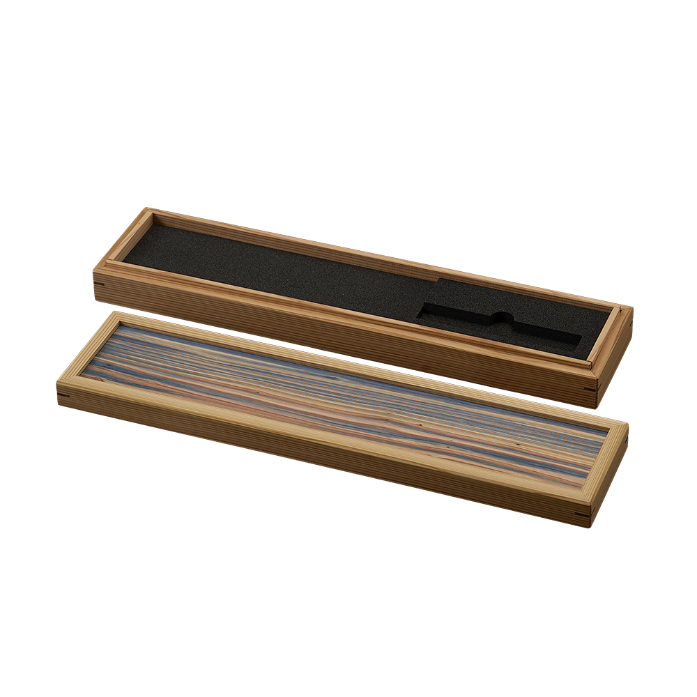 【庖斬巴】突板の匣 -HAKO-<br>1丁入　IK-035<br>定価：32,000円（税抜）