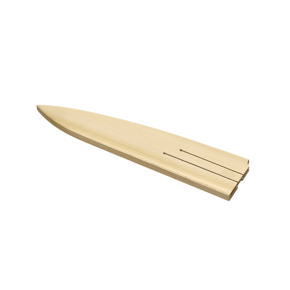 【庖斬巴】爪付き木鞘 -KISAYA-<br>牛刀 240用　IK-007<br>定価：14,000円（税抜）