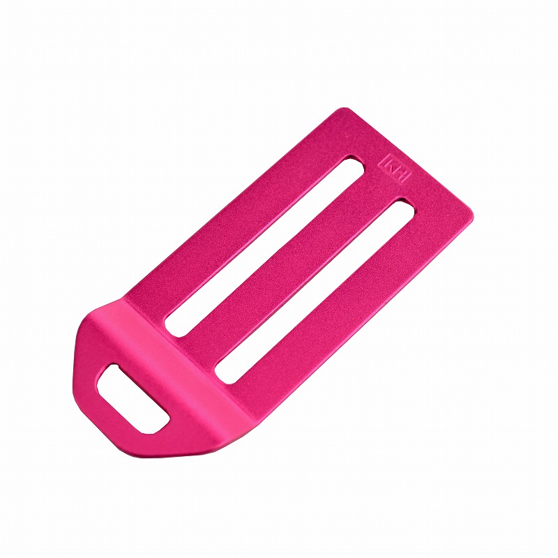 基陽（KH）<br>アルミ製 Ｄ環止め ２穴<br>２ＤＡＰＮ　ピンク