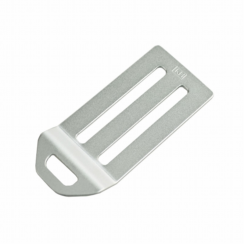 基陽（KH）<br>アルミ製 Ｄ環止め ２穴<br>２ＤＡＳ　シルバー