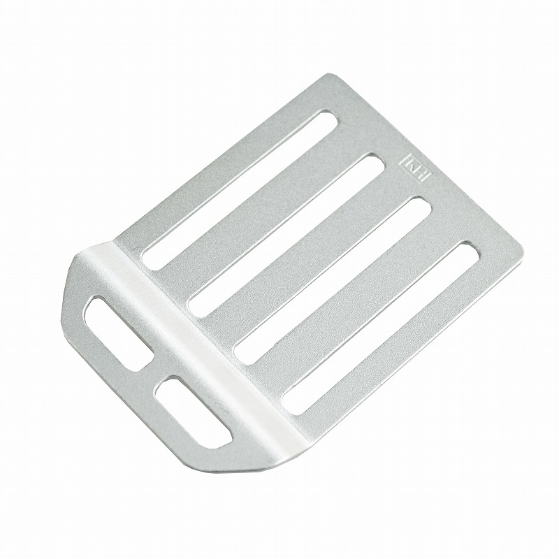 基陽（KH）<br>アルミ製 Ｄ環止め ４穴<br>４ＤＡＳ　シルバー