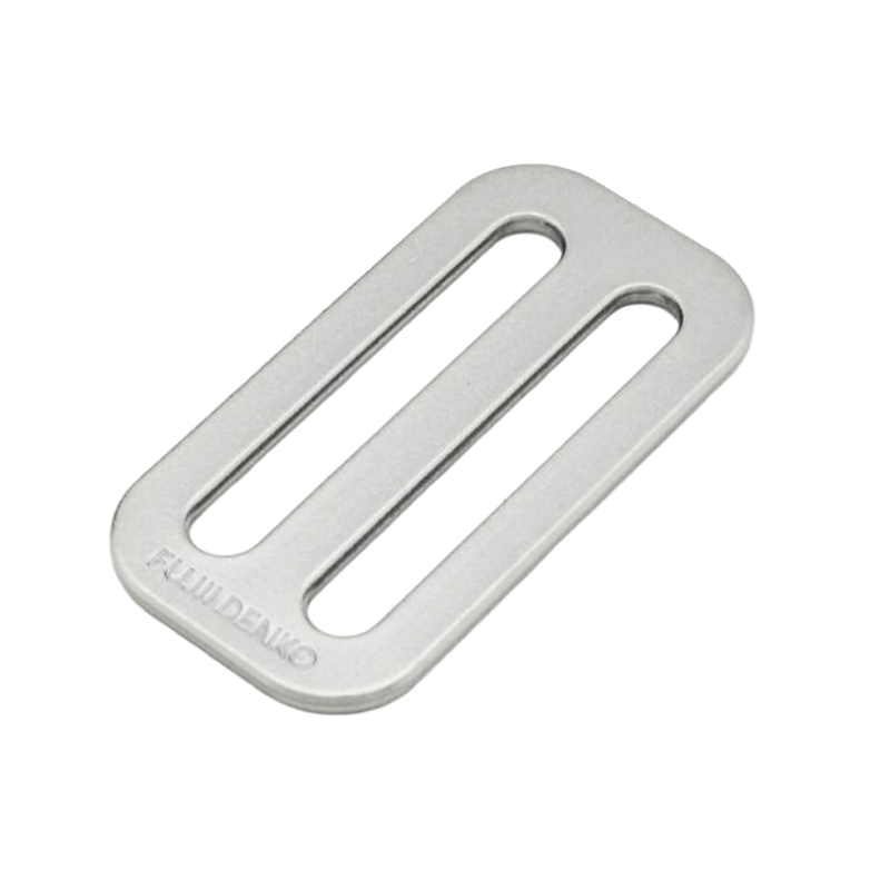 藤井電工(ツヨロン)<br>50mm用Ｄ環止 2穴 鉄製 <br>LT-F51