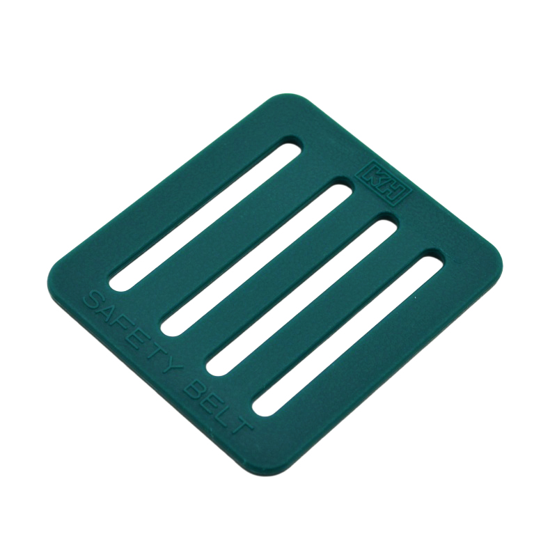 基陽（KH）<br>樹脂製 ４穴５０ｍｍ幅用Ｄ環止<br>４６８－4　グリーン