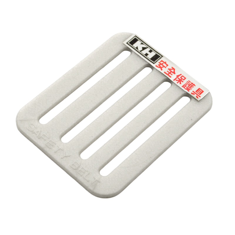 基陽（KH）<br>樹脂製 ４穴６０ｍｍ幅用Ｄ環止<br>４６９－１　シルバー