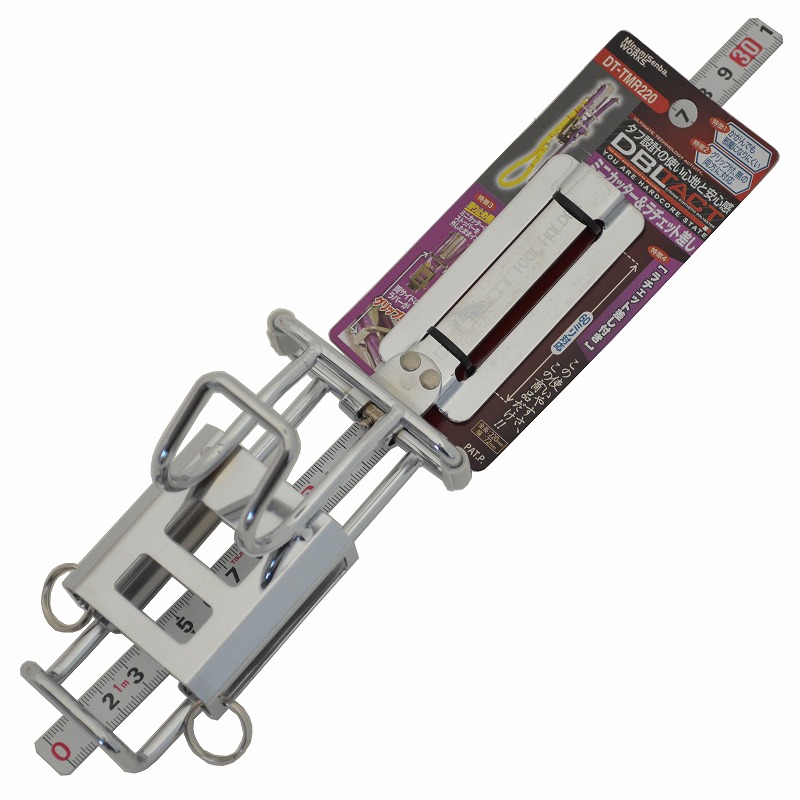 DBLTACT（三共コーポレーション）<br>ミニカッター＆ラチェット差し　ガンメタ<br>DT-TMR220G