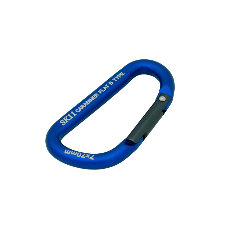 SK11<br>アルミカラビナ　Ｂ<br>SAC-770Bﾌﾞﾙｰ